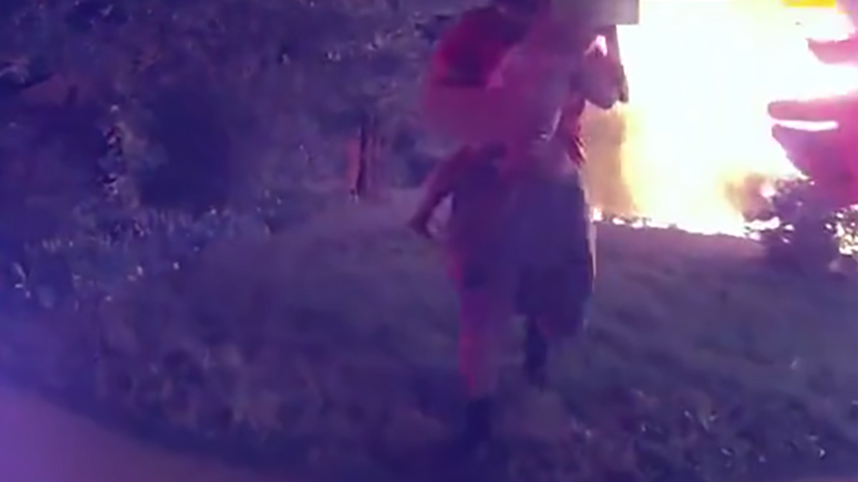 Hero Jumps Out Second Floor of Burning House, Saves Five People: 'Right Place, Right Time, I Guess'
