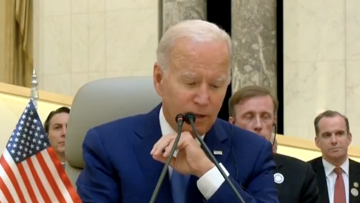 Gaffe or Freudian Slip? Biden Calls Service Members 'Selfish' During Saudi Arabia Visit