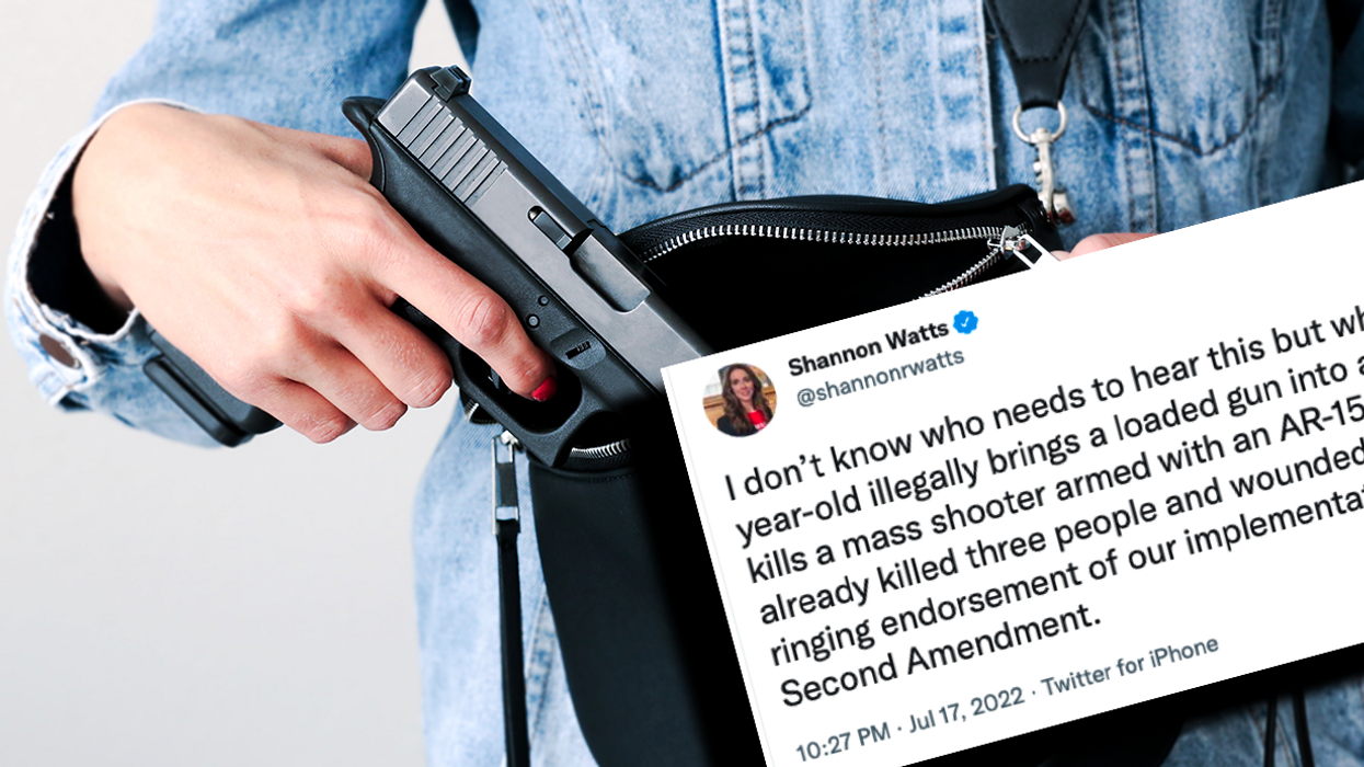 Leftist Activist Short-Circuits After Good Guy With a Gun Stops Mass Shooting: 'Not a Good Outcome'
