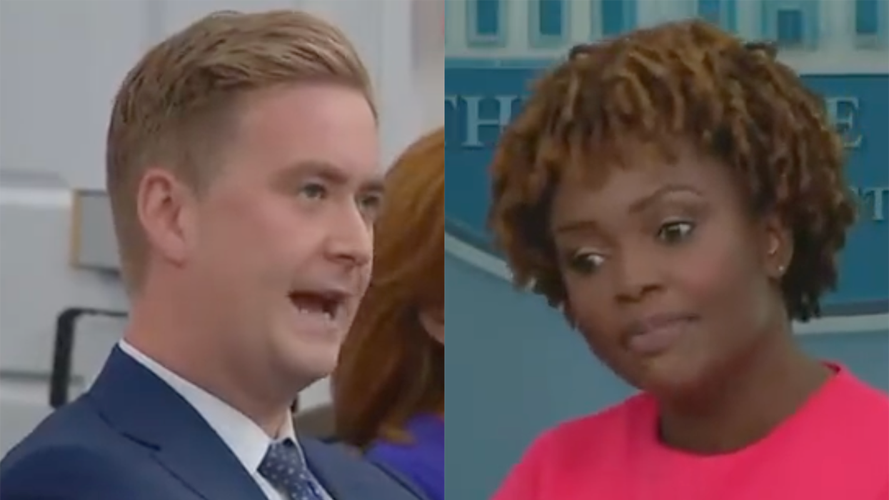 Doocy Corners Unprepared KJP: Does Biden Agree With Kamala That Roe v. Wade Overturn Is Just Like Slavery?