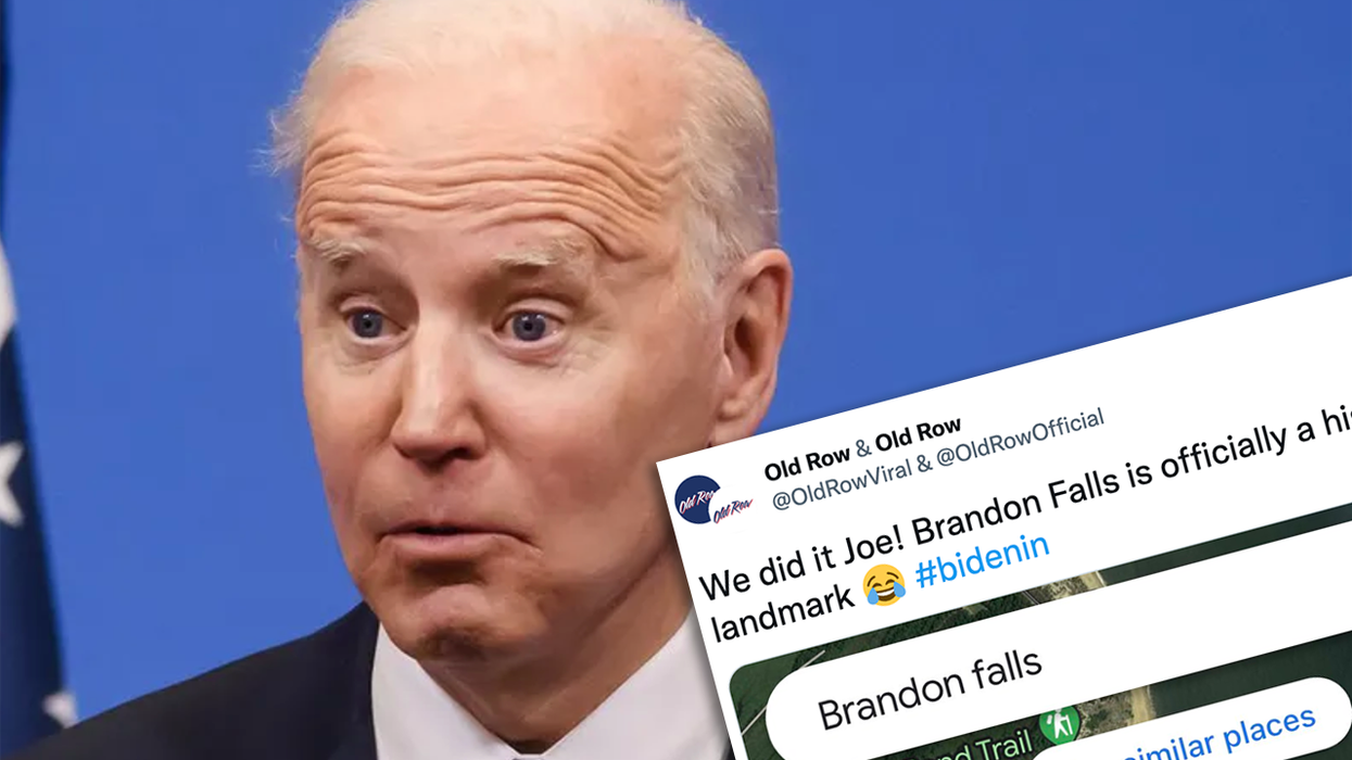 'Whoever Did This Is a Legend:' Trolls Get Spot Biden Fell Off Bike Marked as Historical Landmark on Google