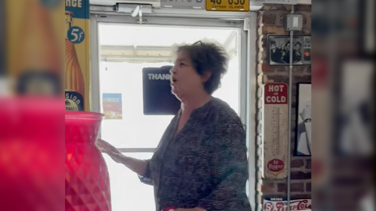 Watch: Democratic Congresswoman Has Total Meltdown on Diner Owner Who's Supporting Her Opponent