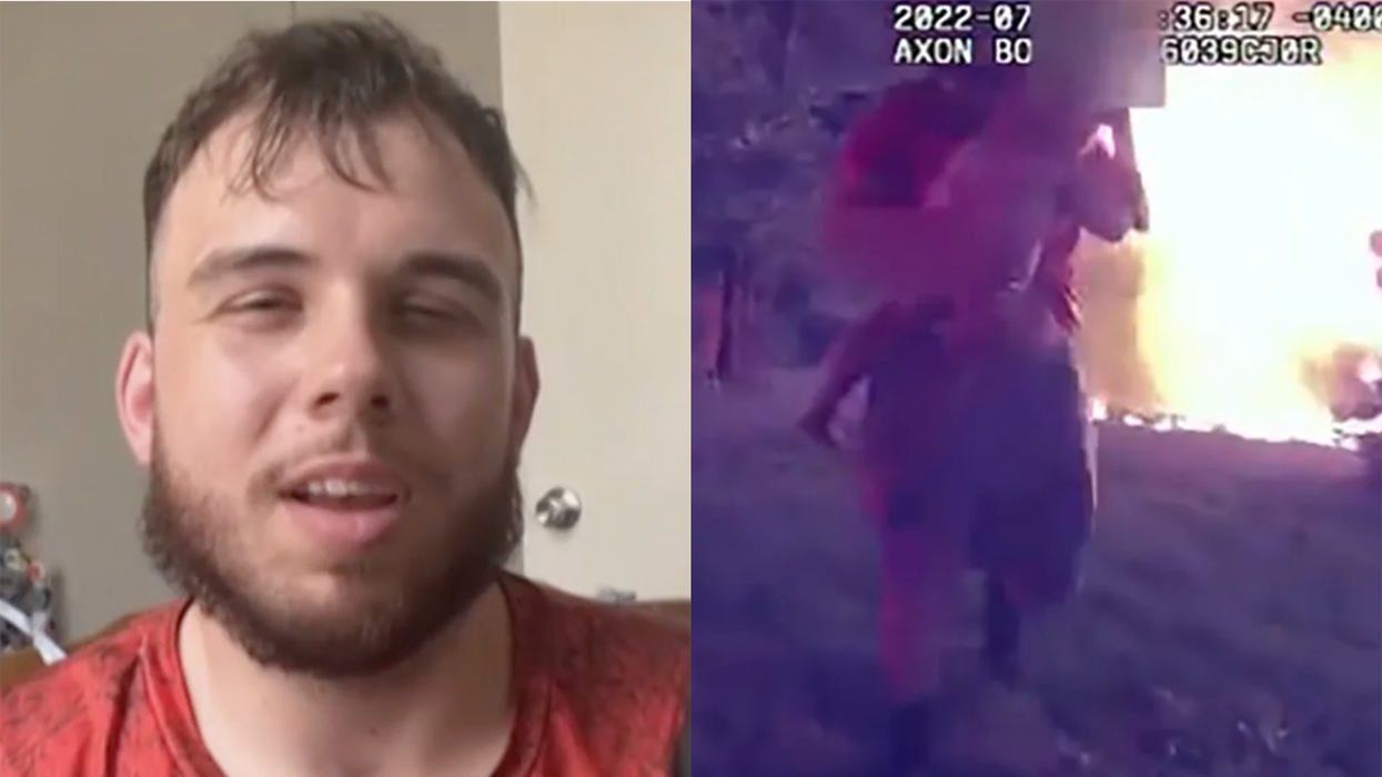 Hero Pizza Delivery Guy Who Ran Into Fire, Saved Family Speaks Out: 'God Put Me There at the Right Time'