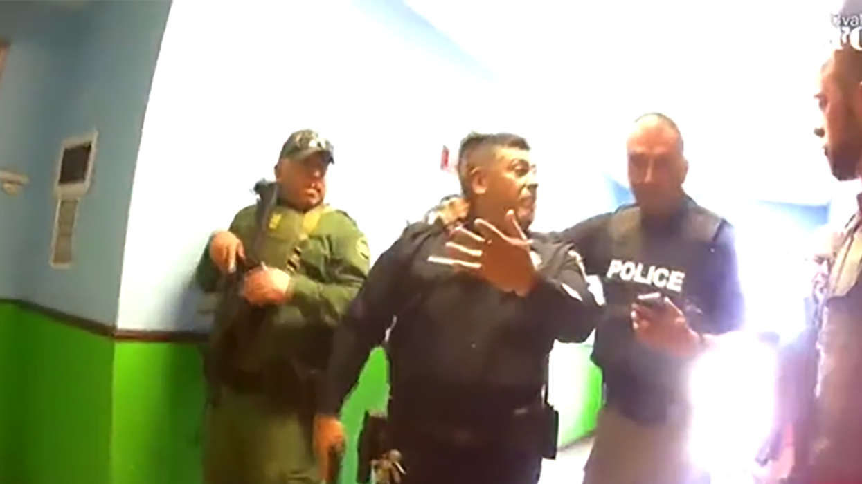 Watch: Video Shows Moment Uvalde Officer Held Back From Rescuing His Dying Wife