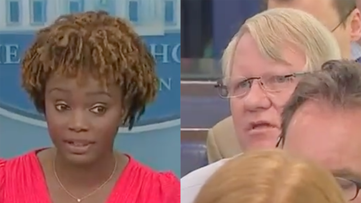 Jean-Pierre Gets Snippy at Reporter Calling WH 'Least Transparent' in 50 Years, Tries Deflecting With Trump