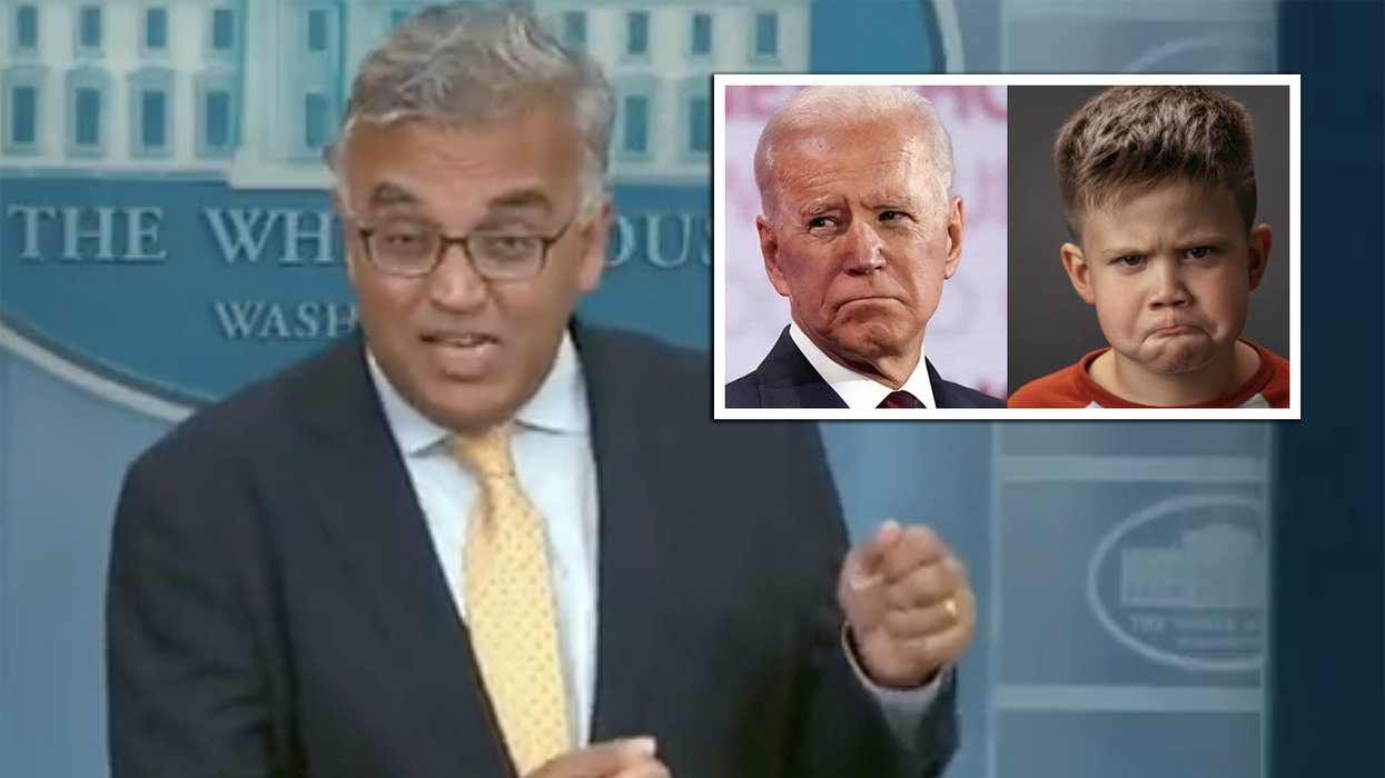 'He Showed Me His Plate': Is The White House Talking About Joe Biden or a Three-Year-Old?