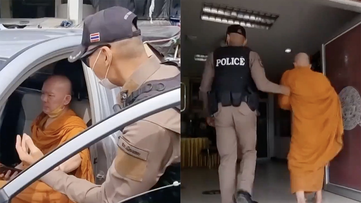 Cops Bust Buddhist Monk for Drunk Driving. His Excuse? 'Whiskey Kills COVID'