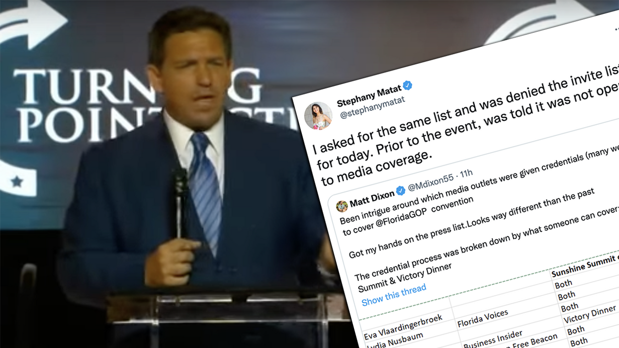 DeSantis Spox Offers Pitch-Perfect Response to Reporters Whining They Were Excluded From GOP Convention