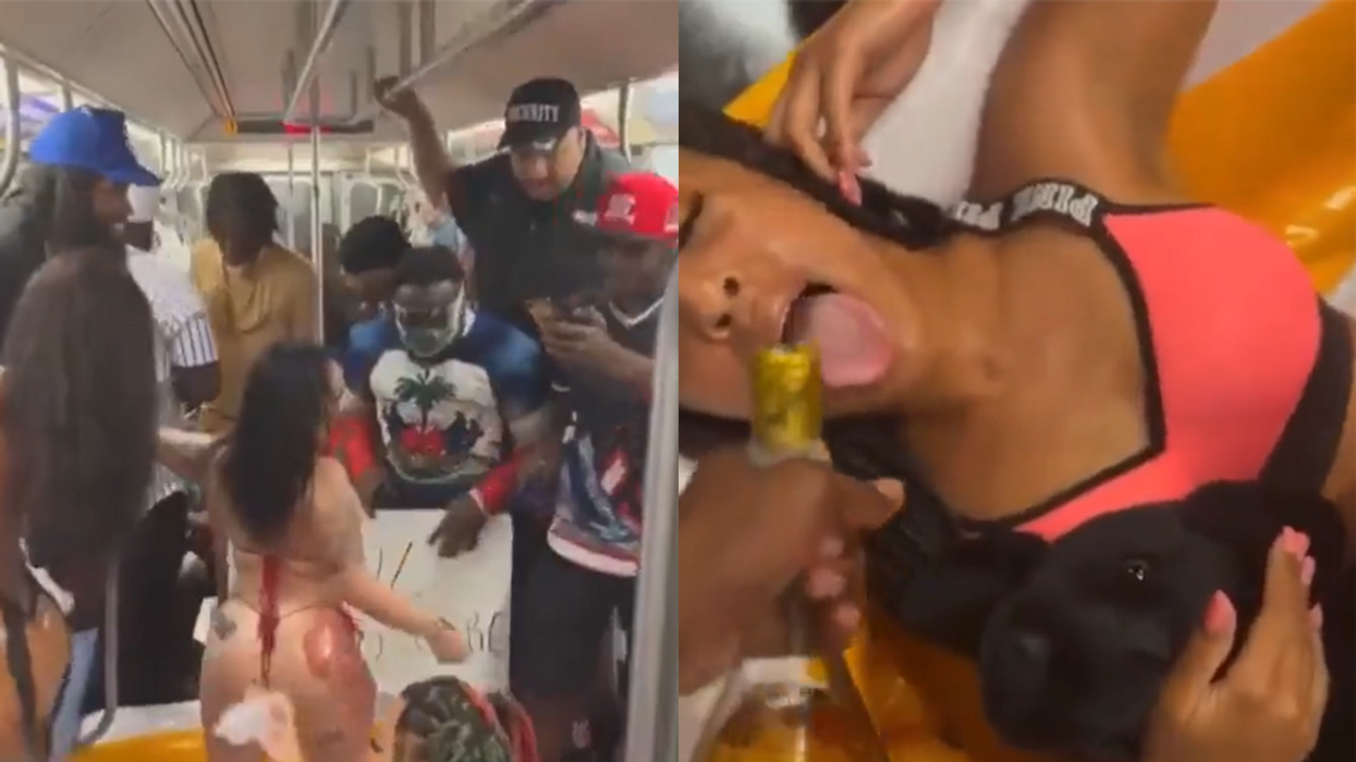 Watch: Subway Riders Greeted by Twerking, Grinding, and a Slip-and-Slide During Rush Hour Commute
