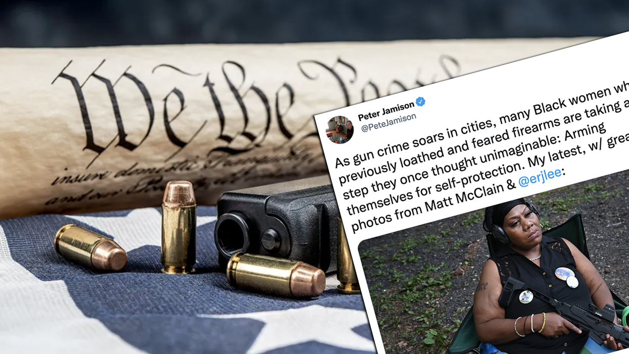 WaPo's really sad black women are exercising the Second Amendment to protect themselves in high-crime areas