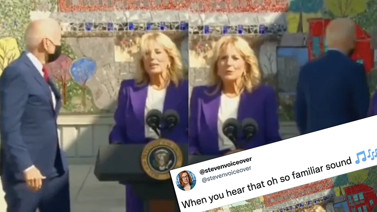Fact-checkers save the day, inform internet Joe Biden didn't run from his wife when he heard ice cream man