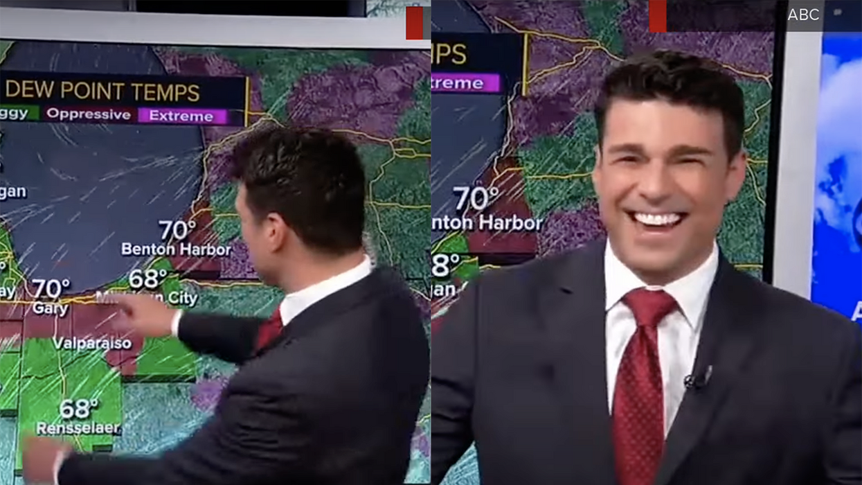 Weatherman has epic response when he discovers what he could do with his hands: 'I can do that? No Way!'