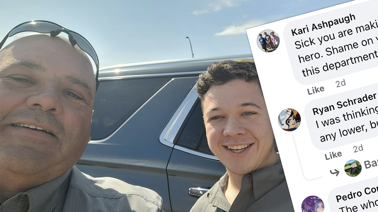 Police refuse to apologize to woke mob over Kyle Rittenhouse photo, edits Facebook post to trigger mob more