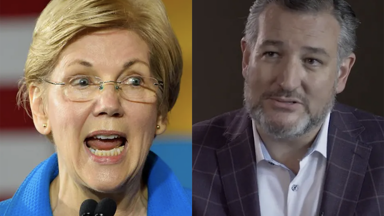 Watch: Ted Cruz asks the question few dare, 'How do we know Elizabeth Warren doesn't have a penis?'