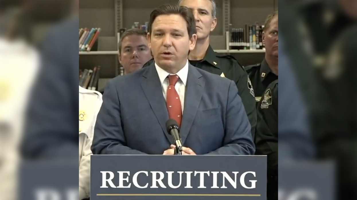 Ron DeSantis announces new 'teacher recruitment plan' by dropping all-time classic quote of his campaign