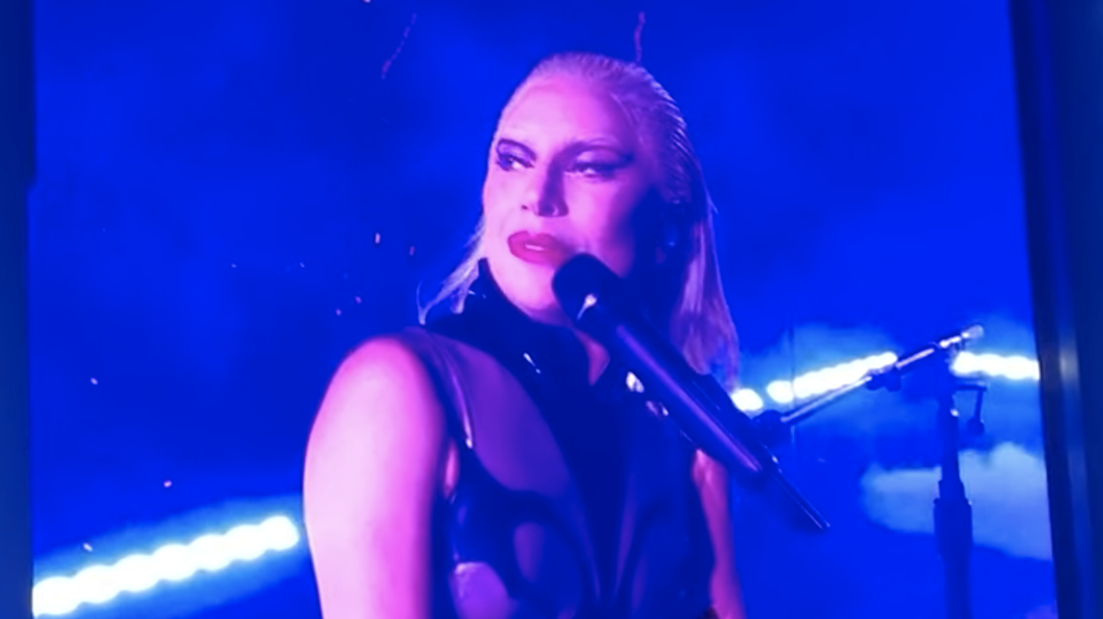 Watch: Lady Gaga poker faceplants claiming Texas is going to 'turn blue' in November