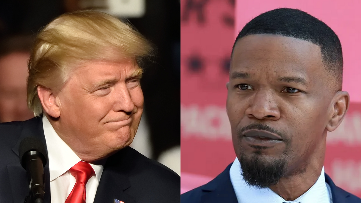 'They tried to give me the virus': Watch as Jamie Foxx nails PERFECT Trump impersonation