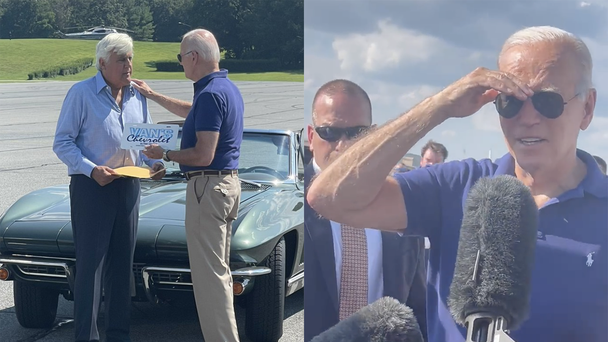 Gold Star Father slams 'tone deaf' Biden yucking it up with Jay Leno on anniversary of Kabul terror attack