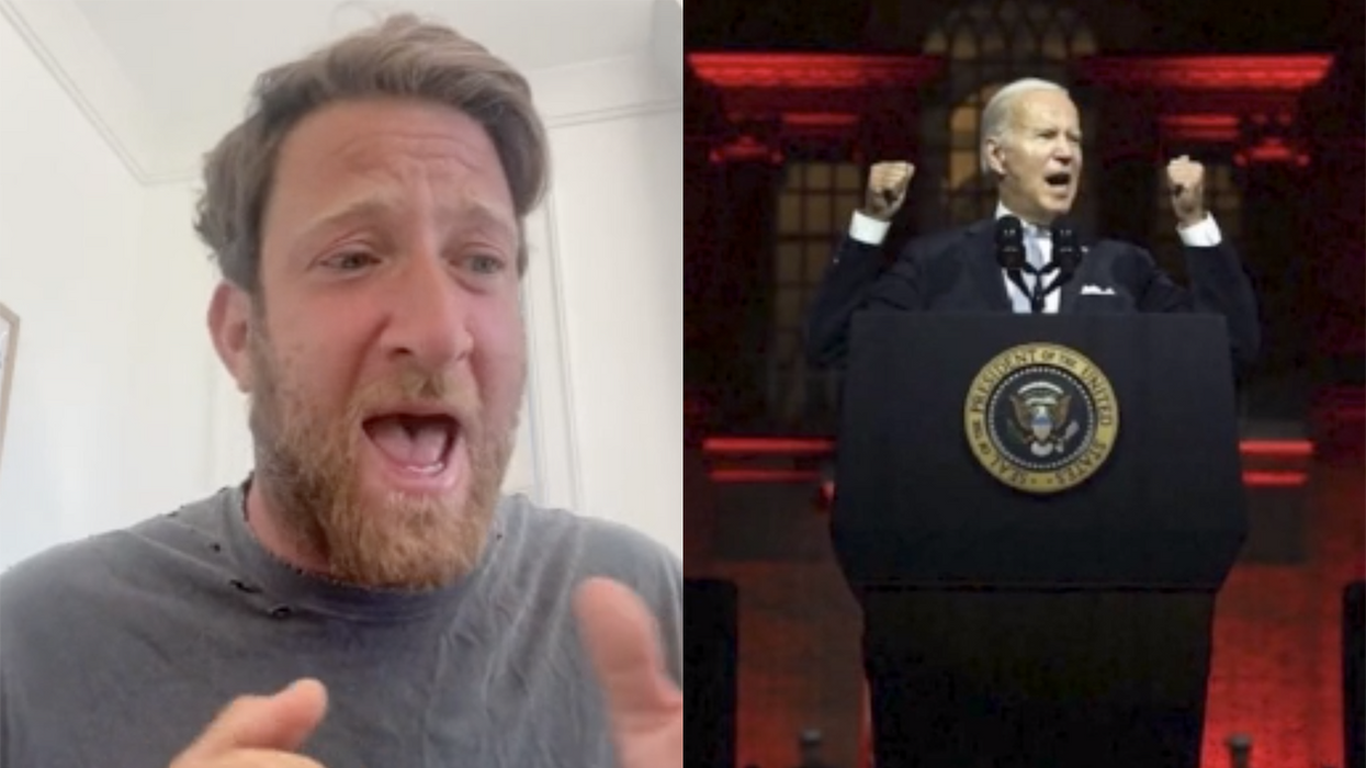 Dave Portnoy: Stop defending Biden, he looked like Hitler up there