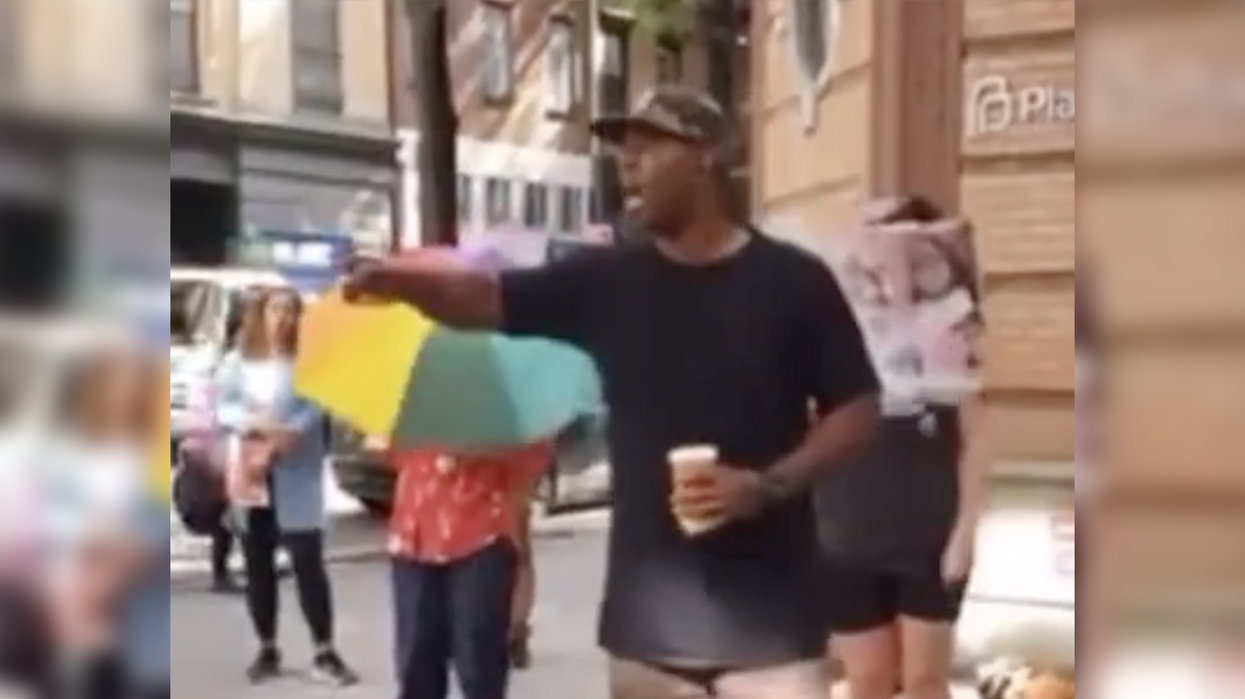 'That is a real human being!': Man goes OFF outside Planned Parenthood with powerful pro-life message