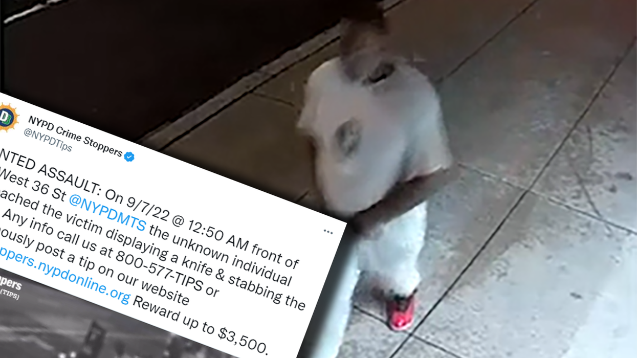 Watch: Shocking moment monster slashes innocent stranger on the street in random attack