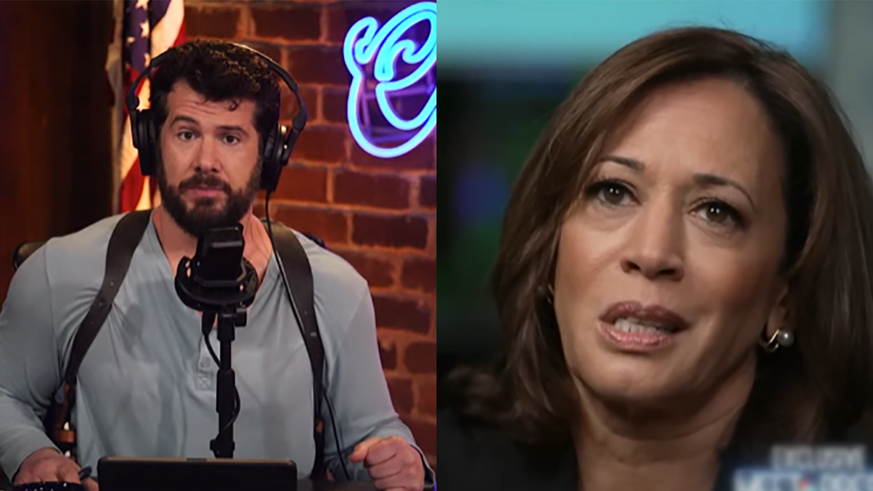 'It's terrifying': Crowder skewers Kamala Harris for her party's actual fascism