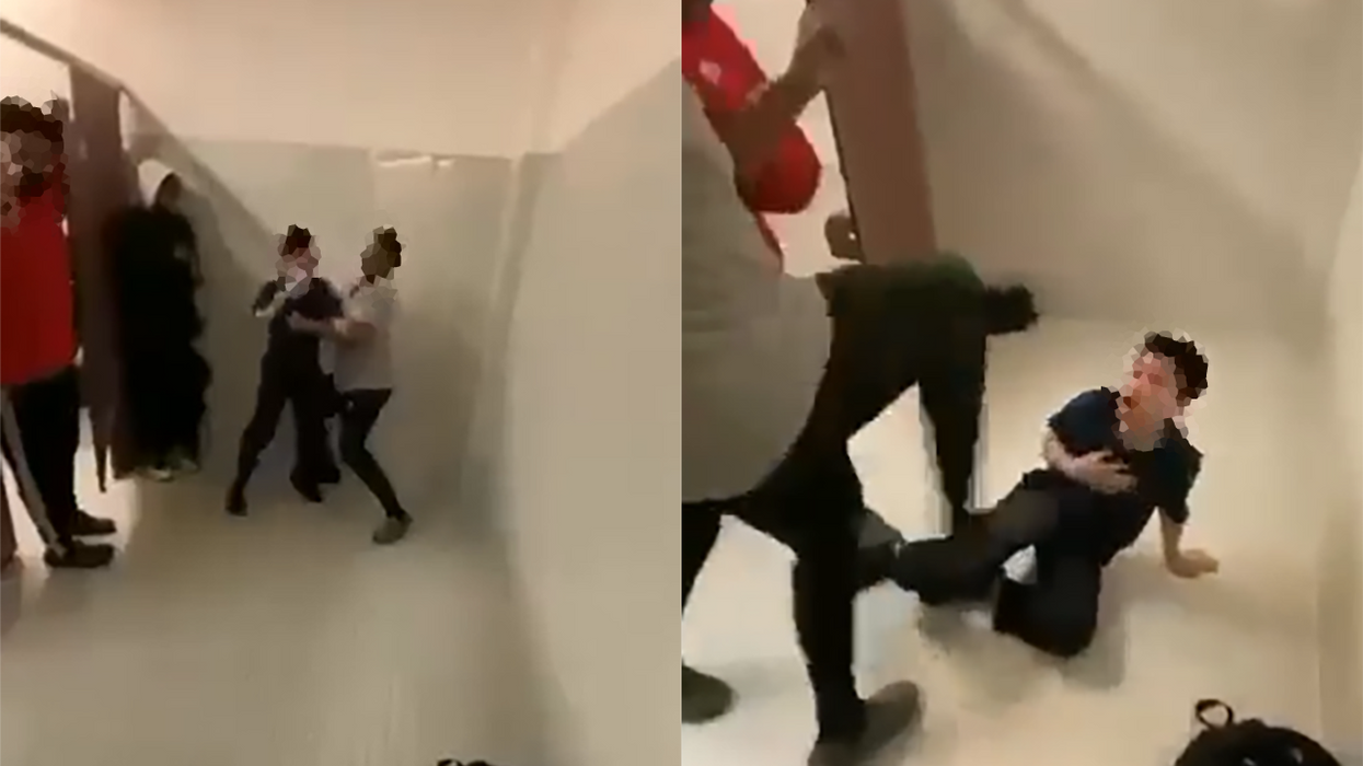 Police investigating after video of white kid brutally beaten in school bathroom goes viral
