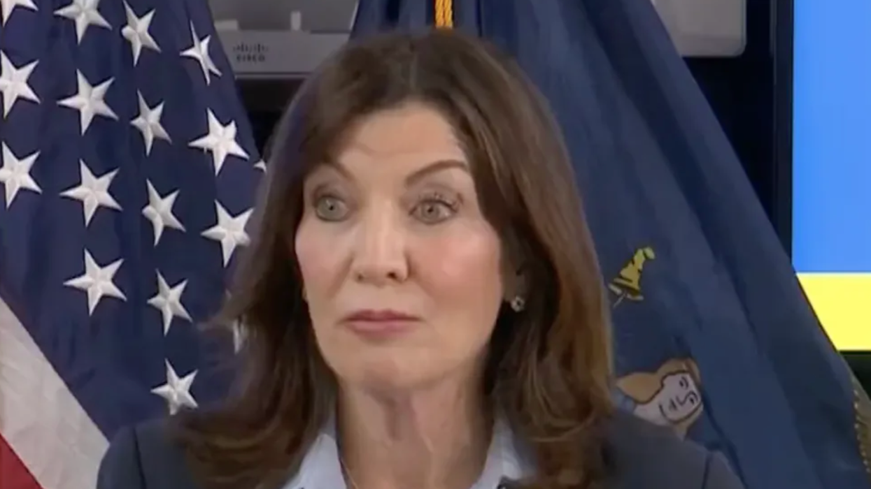 NY Governor asked why so many people are fleeing her state, tosses an embarrassing word salad in response