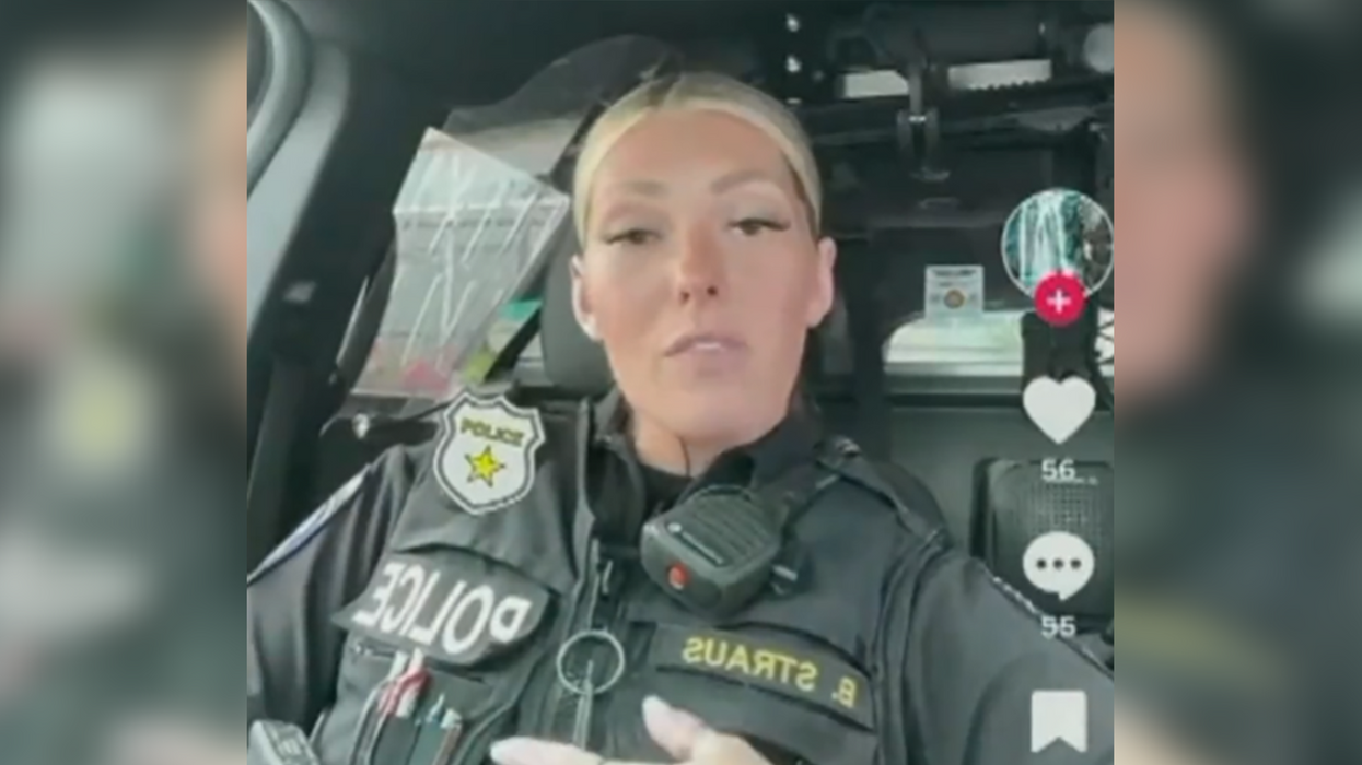 'Get the f*ck out of the way': Female officer demonstrates the absolute worst policing has to offer