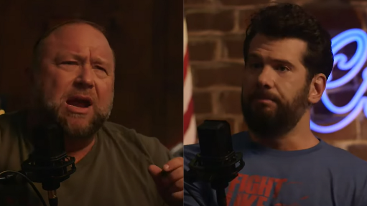 Crowder and Alex Jones discuss problems with libertarianism: 'They're just used to siphon Republican votes'