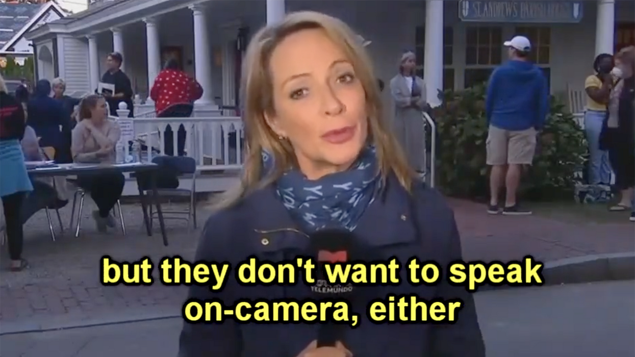 Watch: Hispanic journalist exposes what Martha's Vineyard REALLY thinks of migrants when the camera is off
