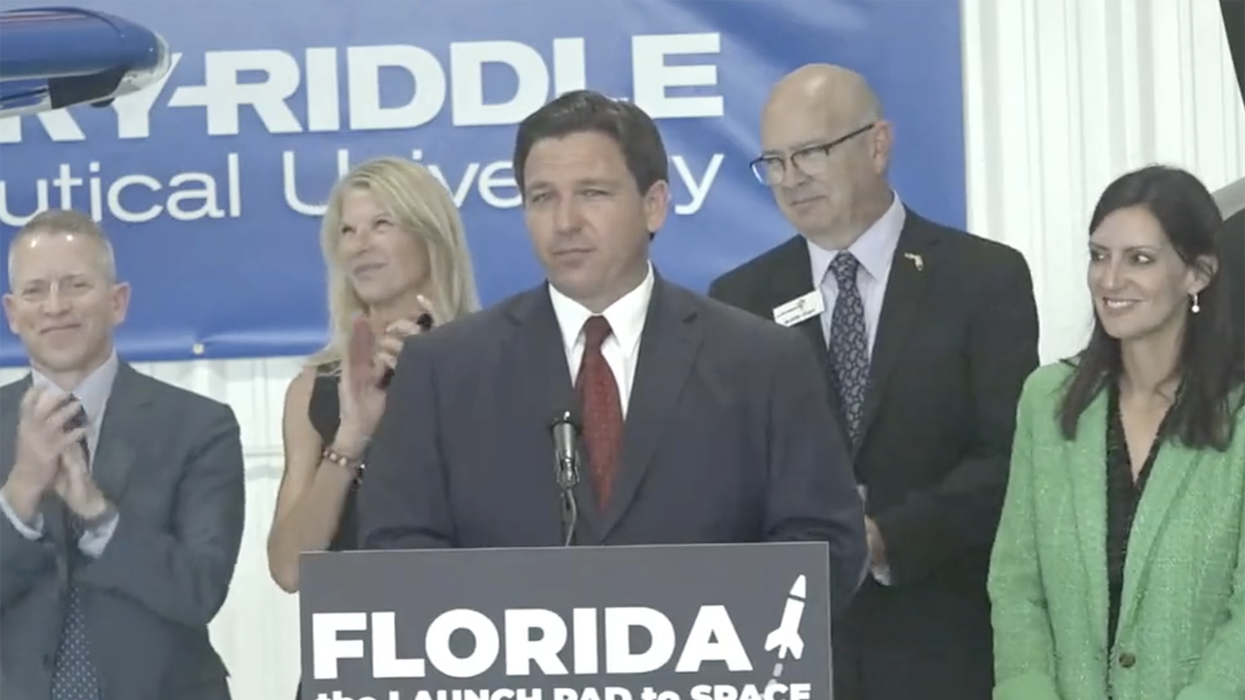 Ron DeSantis roasts Gavin Newsom so hard for accusing him of 'kidnapping,' it leaves audience in hysterics