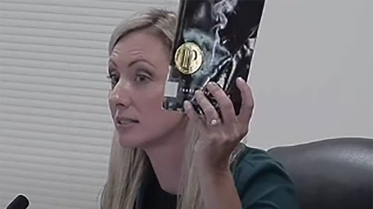 School board clears room of minors before reading 'filthy' book available in their school