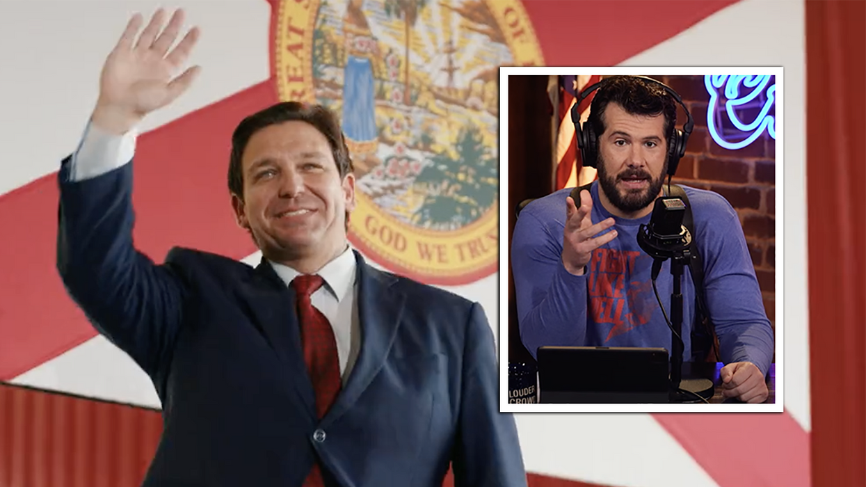 Crowder debunks every leftist delusion that Ron DeSantis LIED to Immigrants one by one
