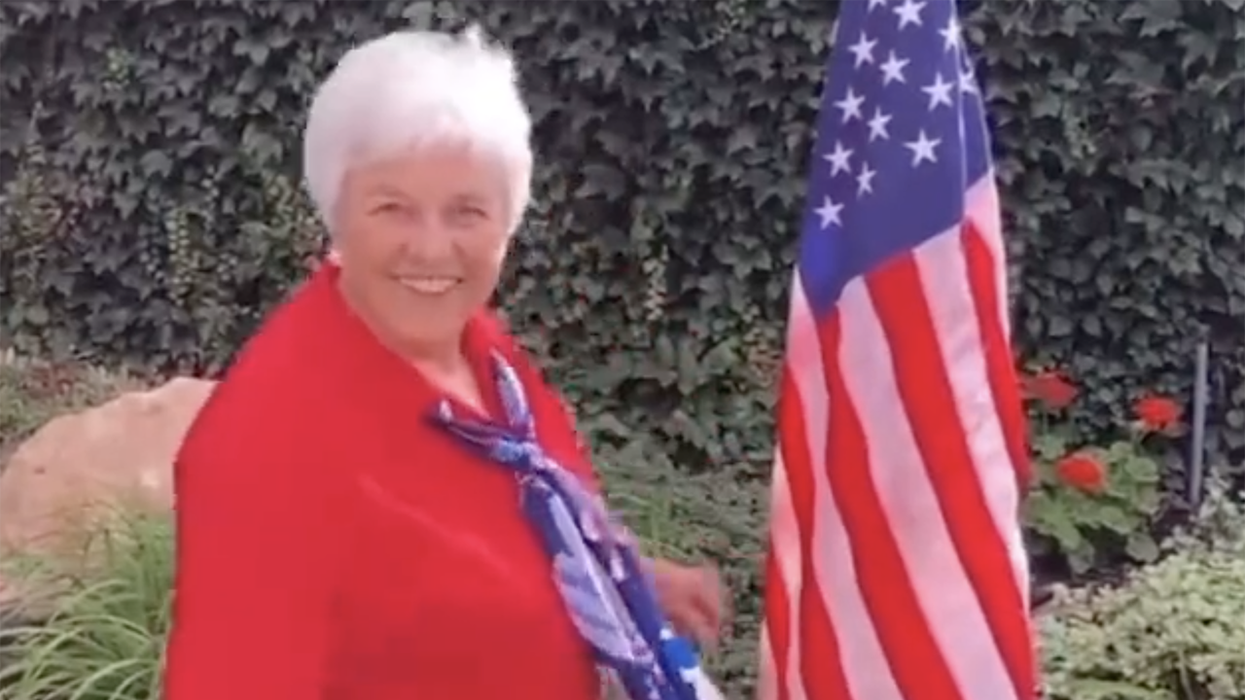 Watch: Granny running for state senate drops patriotic campaign rap you can't help but smile at
