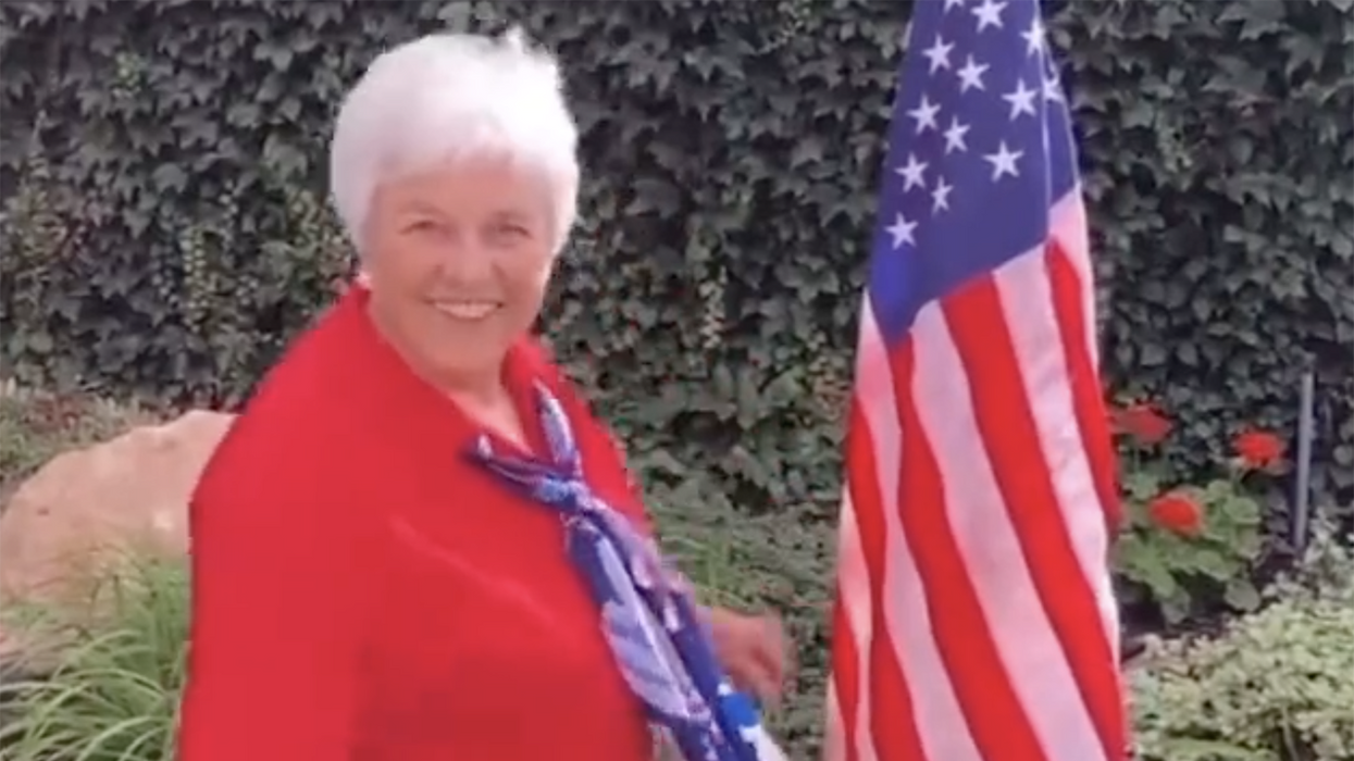 Watch: Granny running for state senate drops patriotic campaign rap you can't help but smile at