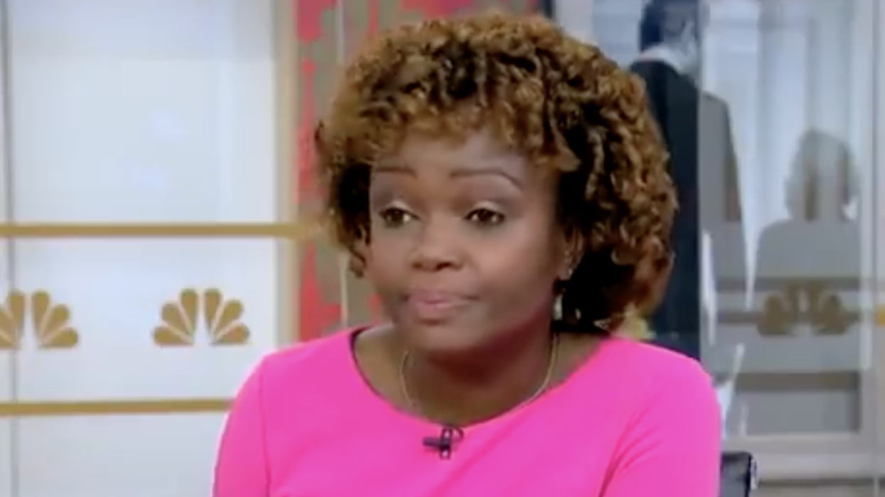 Watch: Jean-Pierre gives all-time worst excuse for pandemic gaffe, blames Biden 'looking around' at cars