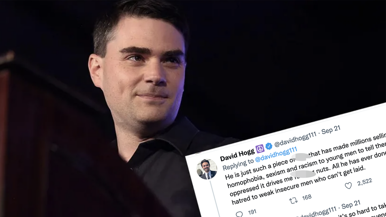 David Hogg releases anti-Ben Shapiro manifesto, refuses to respect him until Shapiro learns about sex