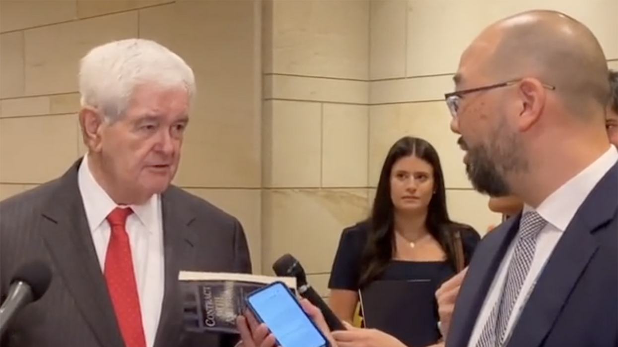 Watch: Newt Gingrich shows he's still got it, shuts down reporter in nineteen seconds