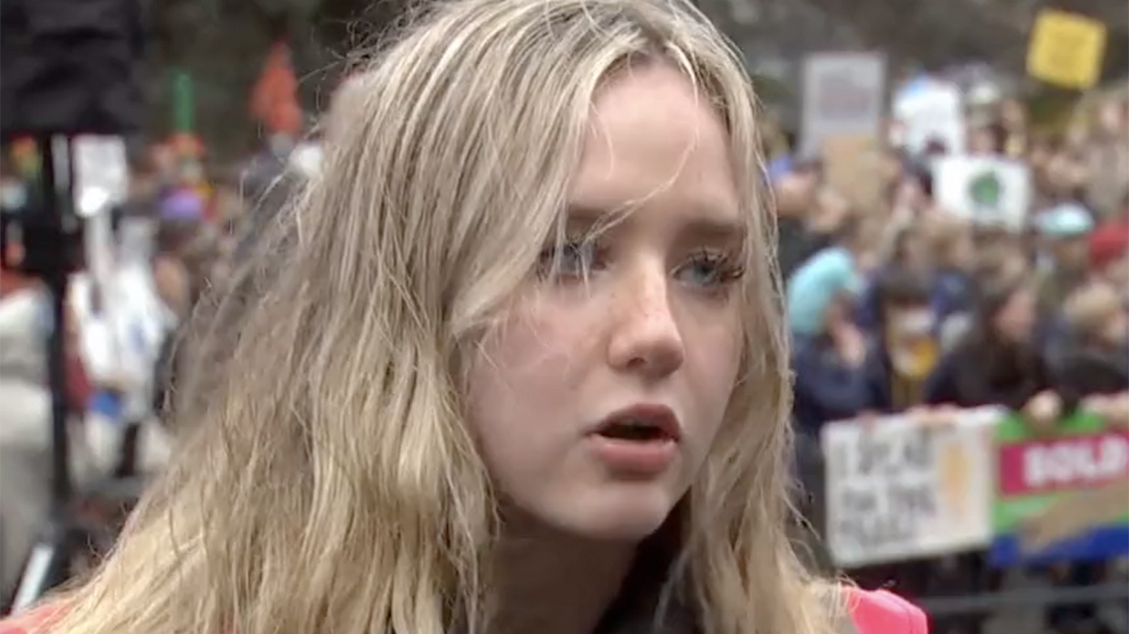 Teen climate activist leaves reporter in hysterics when she unwittingly exposes her own climate hypocrisy