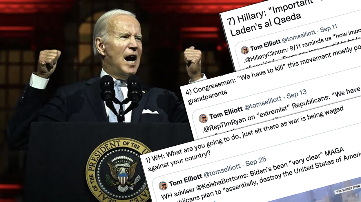 Independent journalist brings ALL the receipts on Dems ratcheting up extreme rhetoric after Biden's speech