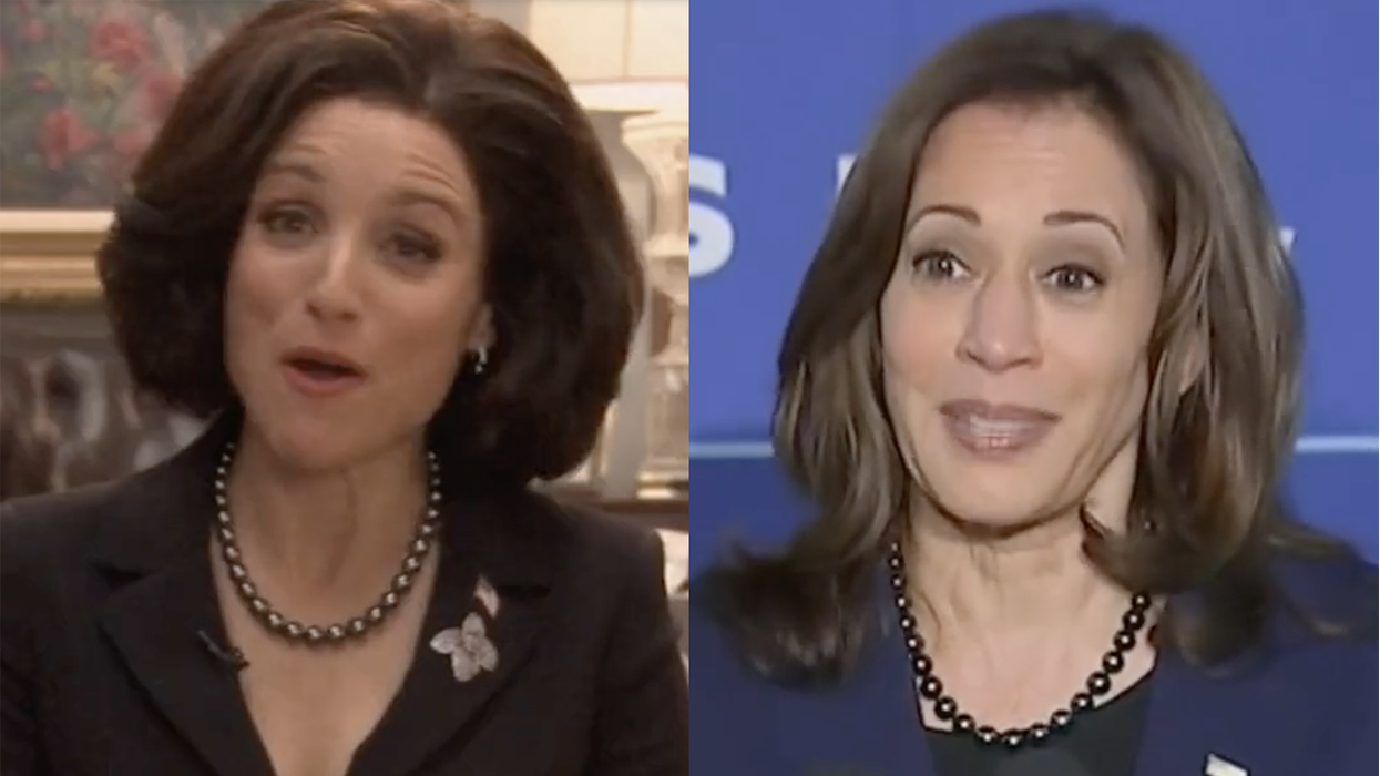 Watch: The Daily Show(?) torches Kamala Harris over tossing the word salad, compares her to fictional 'Veep'