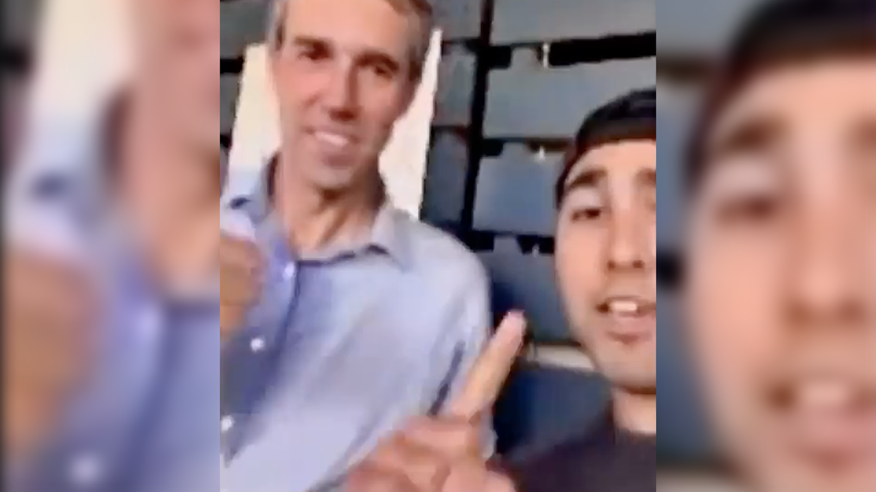Watch: Real Hispanic bro trolls a sweaty Beto O'Rourke all the way into his next failed election