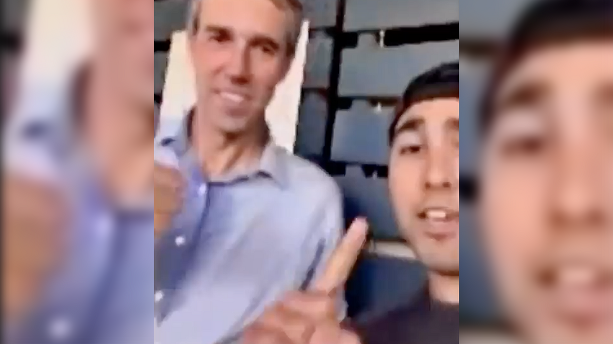 Watch: Real Hispanic bro trolls a sweaty Beto O'Rourke all the way into his next failed election