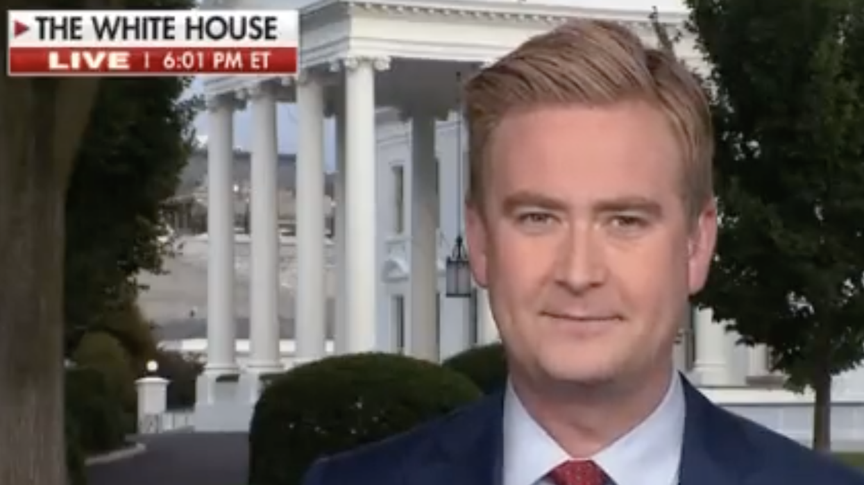 Watch: Doocy delivers savage fatality to POTUS over cringe 'no one f***s with a Biden' line