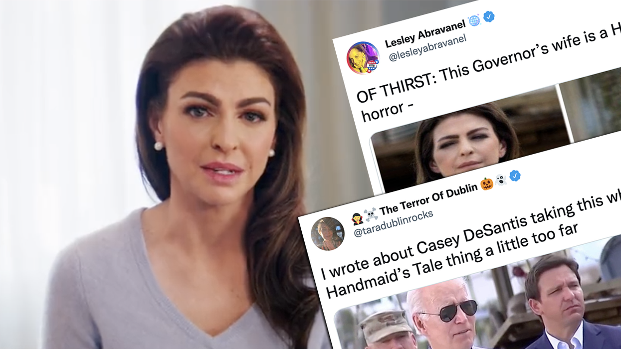Casey DeSantis shares video about surviving cancer while unhinged leftists attack her over... wearing a green dress?