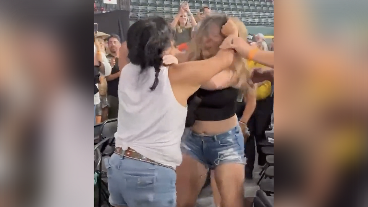Watch: Hilarious girl fight breaks out at Morgan Wallen concert with all the slapping and hair pulling you'd imagine