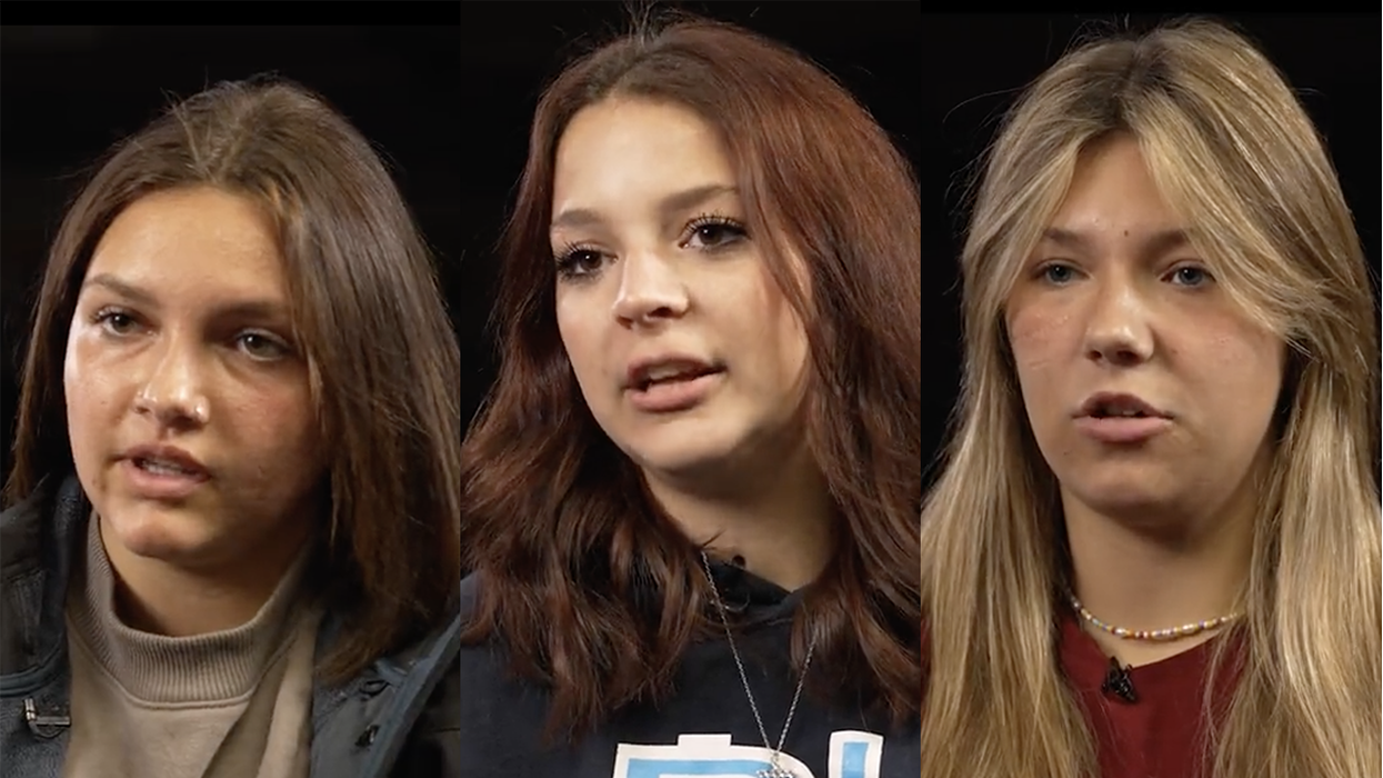 Watch: Teen girls forced to defend themselves against not wanting to share locker room with biological boy