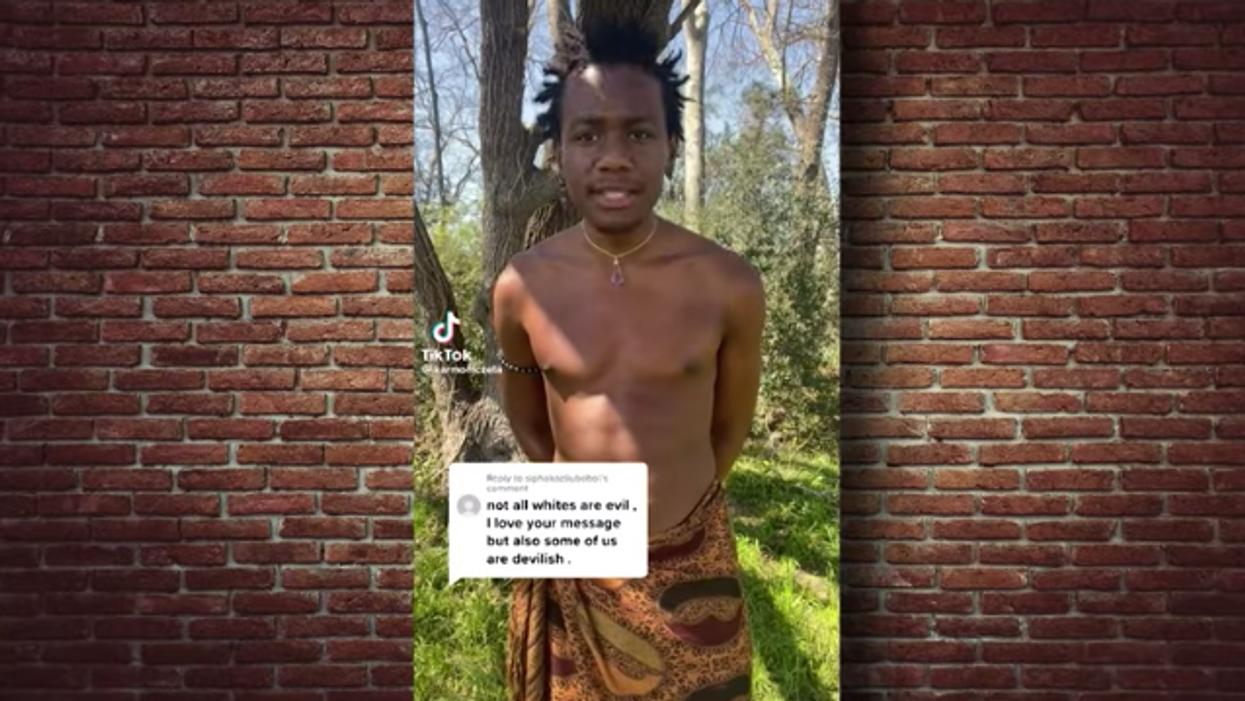 Houston man sends message to 'White DEVILS'