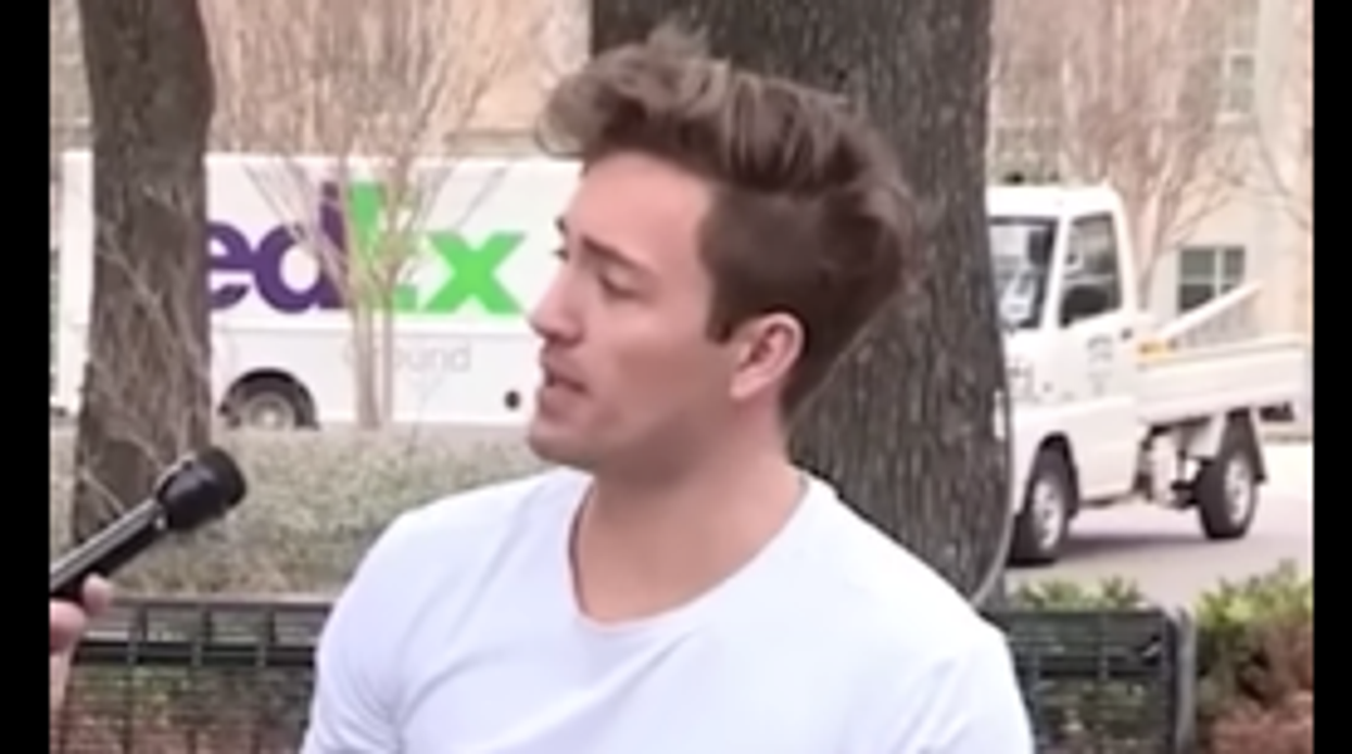 Emotional college student tells Crowder to 'shut the f*** up'